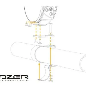 Lazer liigutusplaat (sirge) Sentinel - Pilt 4