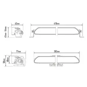 Lisatuli Lazer Linear 12 Elite DRL / 38 cm / 84W / Ref. 37.5 - Pilt 6