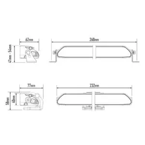 Lisatuli Lazer Linear 6 Elite -  22 cm / 36W / Ref. 17.5 - Pilt 5