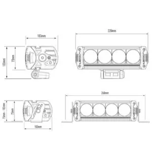 Lisatuli Lazer Triple-R 750 GEN2  / 22 cm / 40W / Ref. 27.5 - Pilt 6