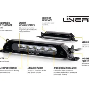 Lisatuli Lazer Linear 12  / 37 cm / 42W / Ref. 27.5 - Pilt 4