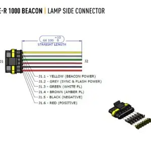 Lisatuli Lazer Triple-R 1000 GEN2 Double Beacon / 41 cm / 88W / Ref. 12.5 - Pilt 10