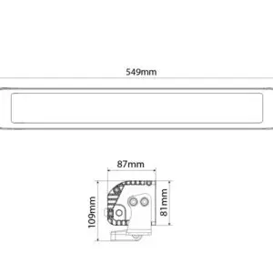 Lisatuli Optibeam Savage 20″ – 55 cm / 112W / Ref. 40 - Pilt 9