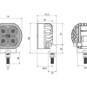 Alternative view of Bullpro Spectrum Ellipse 24