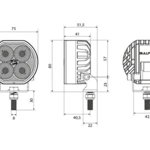 Alternative view of Bullpro Spectrum Ellipse 24