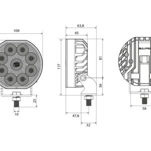Alternative view of Bullpro Spectrum Ellipse 54
