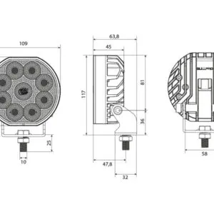 Alternative view of Bullpro Spectrum Ellipse 54