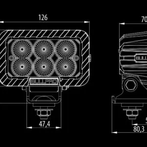 Alternative view of BULLPRO 60W (Lai vihk)