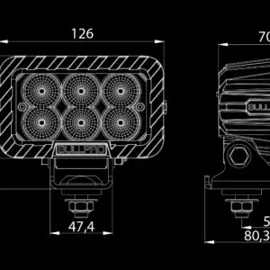 Alternative view of OCEAN VISION 60W (Punktvalgus)
