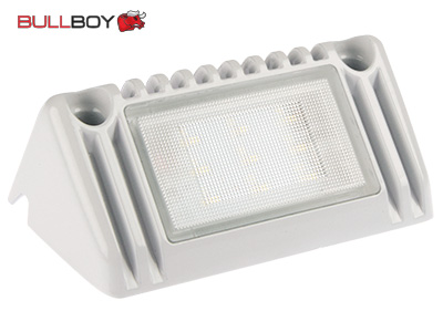 Bullboy kohtvalgusti (valge) 9w