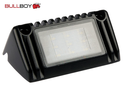 Bullboy kohtvalgusti (must) 9w