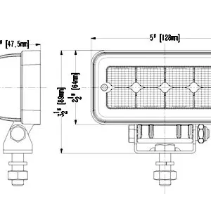 Alternative view of Bullboy Agriline 12W (1136lm)