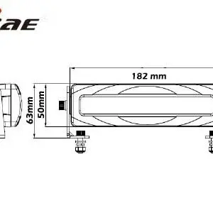 Alternative view of SAE 13W PUNANE HOIATUSTULI (Lineaarne)