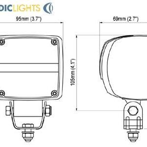 NORDIC LIGHTS 24W PUNASE KLAASIGA - Pilt 3