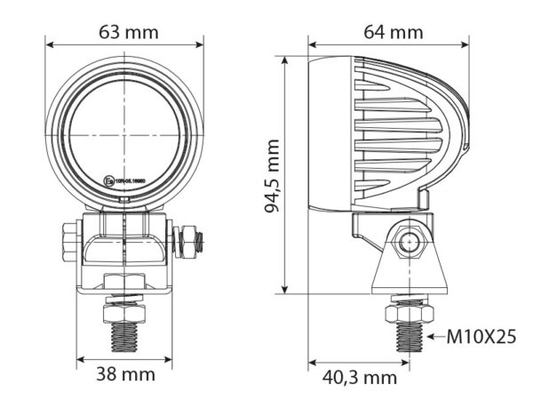 Bullboy Agriline 20w – 6,3 cm / 20w - Image 5