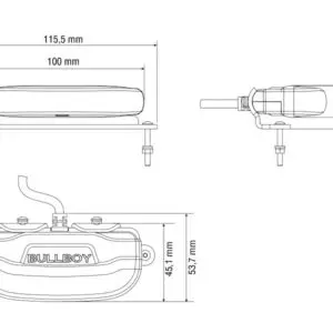 Bullboy Proline Mini 12cm (2800lm) - Pilt 5