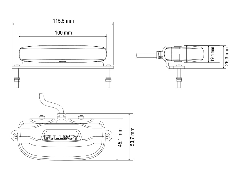 Bullboy Proline Mini – 12 cm - Image 5