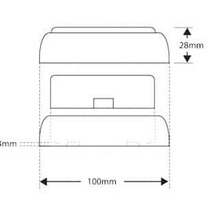 Alternative view of LED tagurdustuli