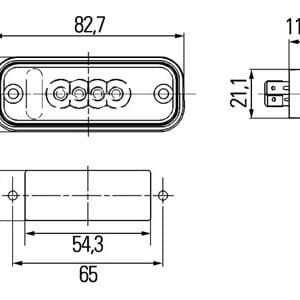 Alternative view of LED numbrituli