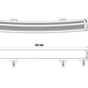 Optibeam Super Captain One 600 Curved - Pilt 5