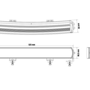Optibeam Super Captain Dual 600 Curved - Pilt 8