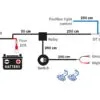 3-pin DT juhtmekomplekt ühele tulele