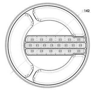 Alternative view of LED TAGATULI