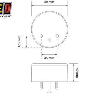 Alternative view of LED gabariit- ja suunatuli
