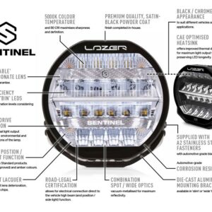 Lazer Sentinel 9″ Chrome - Pilt 12