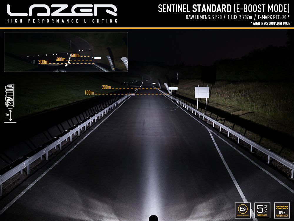 Lazer Sentinel 9″ Chrome - Pilt 11