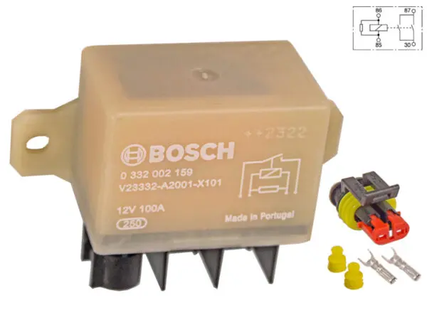 Bosch lülitusrelee võimsusmudel
