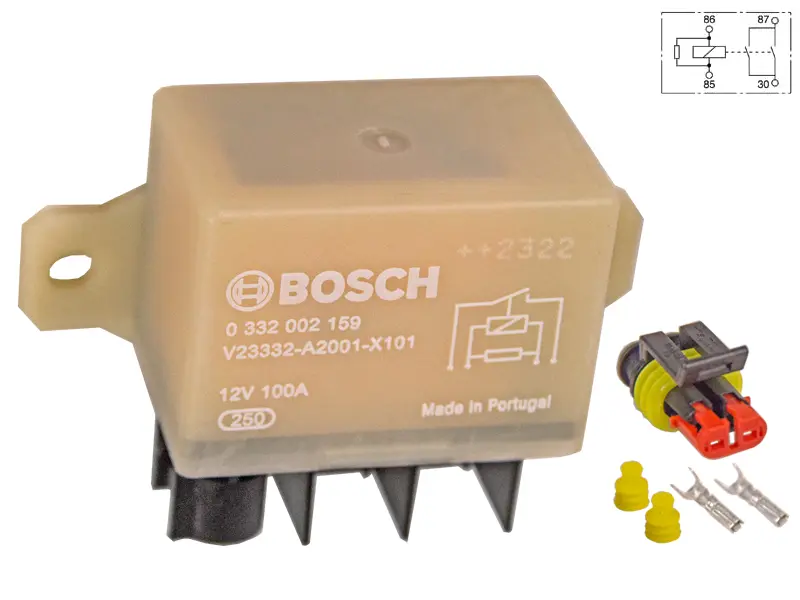 Bosch lülitusrelee võimsusmudel