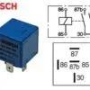 Bosch lülitusrelee, 12 V, 0332015006