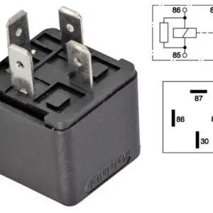 Bosch kontaktrelee, takistiga, vastuksella 2