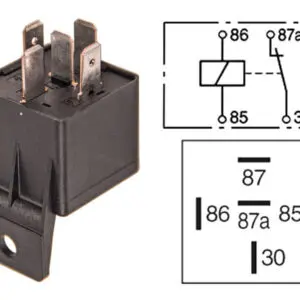 Bosch lülitusrelee, 12 V, 0986332400 2