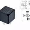 Bosch lülitusrelee, vastuksella, 24 V, 0986332404
