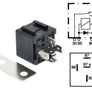 Bosch relee, diodilla 2