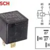 Bosch lülitusrelee, vastuksella, 24 V