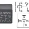 Bosch lülitusrelee, 12 V