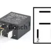 Bosch mikrorelee, VASTUKSELLA, 12 V