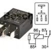 Bosch mikrorelee, VASTUKSELLA, 24 V