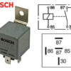 Bosch lülitusrelee, 12 V, 0986AH0605