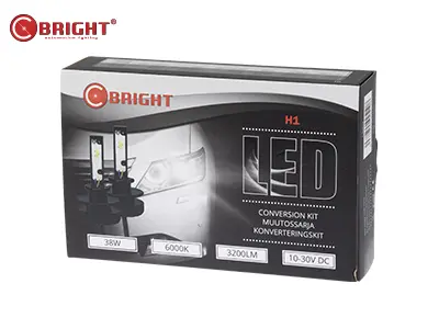 C-Bright LED üleminekukomplekt, H1, 38W 3