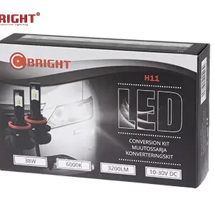 C-Bright LED üleminekukomplekt, H11, 38W 3