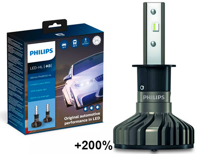 Philips LED esitule pirnipaar H3, 18 W