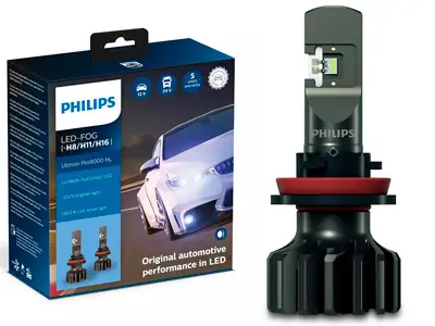 Philips LED udutule pirnipaar H8/H11/H16, 15 W