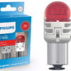 Philips LED pirnipaar, P21W, punane, 12 V