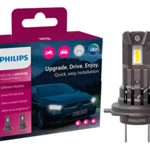 Philips LED esitule pirnipaar H7/H18