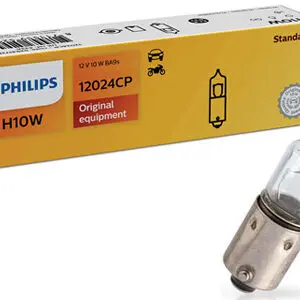Philips metallsokliga pirn, H10W