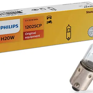 Philips metallsokliga pirn, H20W